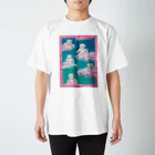 くまきちショップやさんのみんなの天国 Regular Fit T-Shirt