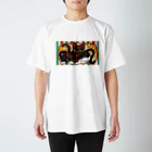 あしたのひまわりのあしたのひまわり【２匹は仲良しこよし】 Regular Fit T-Shirt