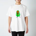 鳥の巣のヤエザクラインコのメロン君 Regular Fit T-Shirt