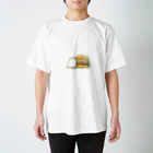 こっこくらげ。のえびちりバーガー。 スタンダードTシャツ