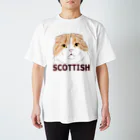 だいな&えでぃのSCOTTISH クリーム スタンダードTシャツ