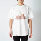 Hihitoの2ひきのこぶた スタンダードTシャツ