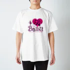 FOXY COLORSのI Love Ballet B スタンダードTシャツ