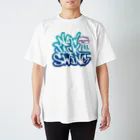 FOXY COLORSのNew Jack Swing blue  Regular Fit T-Shirt