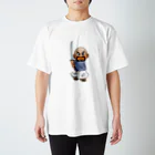 RAJACAFEのJapanese Samurai !! スタンダードTシャツ