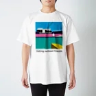FISHING without FRIENDSのfishing without friends 1 スタンダードTシャツ