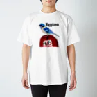 73s(なさすぺしゃる仮)の青い雀 Regular Fit T-Shirt