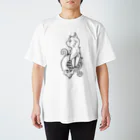 Atelier YAMA store -アトリエ ヤマ ストア-の【CREATE FREEDOM】ホワイト Regular Fit T-Shirt