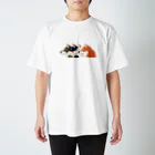 いっしょにおでかけの四色柴 Regular Fit T-Shirt