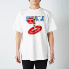 オリジナルデザインTシャツ　SMOKIN'のセクシーモクモックマinビーチ 白 Regular Fit T-Shirt