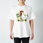 なすチーズのコケコッコ Regular Fit T-Shirt