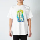 Hi*roomの水彩画で優しいいきものシリーズ！シロクマ Regular Fit T-Shirt