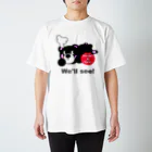 オリジナルデザインTシャツ　SMOKIN'のうつぶせモクモックマA 黒 Regular Fit T-Shirt