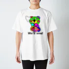 オリジナルデザインTシャツ　SMOKIN'の一服モクモックマ  カラフル　 Regular Fit T-Shirt