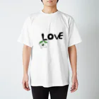 lukanose-kidsのWed-kmr  LOVE  スタンダードTシャツ