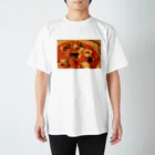 たぬきのうまそうなピザ Regular Fit T-Shirt