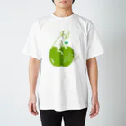 yuna abe (ぱつこ)のGreen Apple Regular Fit T-Shirt