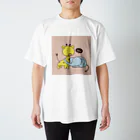 ももひらのBabymals きりん×ぞう Regular Fit T-Shirt