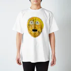 日本語Tシャツショップ／Japanese T-shirt shopの金色ロボＴシャツ スタンダードTシャツ