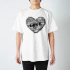 nori's monochroのLOVE スタンダードTシャツ