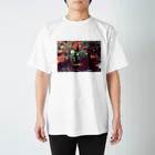 parking_techniqueの植物園の薔薇 Regular Fit T-Shirt