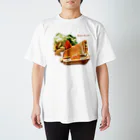 脂身通信Ｚのホットサンド スタンダードTシャツ