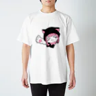 にゃあ(肉球派絵師)のねこみみにんじゃねこみちゃん Regular Fit T-Shirt