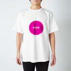 PのCIRCLE PINK. スタンダードTシャツ