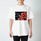 ZAMA YUTAKA FARMのトマトちゃんとナスくん Regular Fit T-Shirt