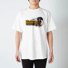 オリジナル工房プリントンのミニチュアダックスフンド 前面プリント＜淡色＞ Regular Fit T-Shirt