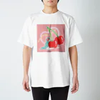 りなけらとぷすのdoki×2 さくらんぼちゃん Regular Fit T-Shirt