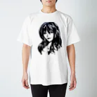 ごろにゃんの微笑みの美女 スタンダードTシャツ