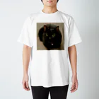 福丸屋の黒猫(くろねこ) スタンダードTシャツ