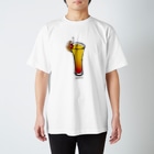 HIDEPAINT　SUZURI店のテキーラサンライズ Regular Fit T-Shirt