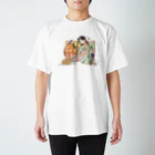 poniponiの集まれ！ヤギ馬犬猫 Regular Fit T-Shirt