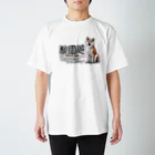 オリジナル工房プリントンの秋田犬 前面プリントTシャツ＜淡色＞ Regular Fit T-Shirt