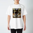 ニコニコTシャツの騙し絵おんな Regular Fit T-Shirt