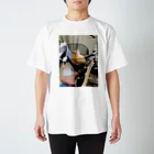 kay_designのねこ in まえかご スタンダードTシャツ