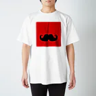 NJima_design_companyのmoustache スタンダードTシャツ