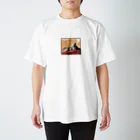 あまのくま Regular Fit T-Shirt