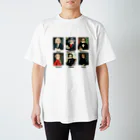 すとろべりーガムFactoryのドット 音楽室の肖像画 Regular Fit T-Shirt