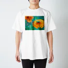 matsunomiの庭の花と虫 スタンダードTシャツ