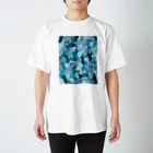 Teal Blue Coffeeのhide-and-seek Regular Fit T-Shirt