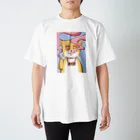 木天蓼のマタタビ猫・モクちゃん Regular Fit T-Shirt