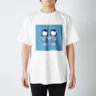 榎本はいほのなかよしのっぺらぼうのふたごちゃん Regular Fit T-Shirt