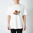 Bear Fish Companyのgold fish 金魚 桜東錦 アメリカン君 Regular Fit T-Shirt