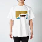 Arts&Crafts Muuの海とコーヒー Regular Fit T-Shirt