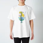 イラストレーター おおでゆかこのレモンかき氷 Regular Fit T-Shirt