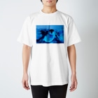 ペンギンの写真のヒゲペンギン　写真　リアル Regular Fit T-Shirt