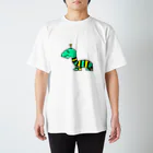 Brand The Lelucyの緑のアルパカ Regular Fit T-Shirt